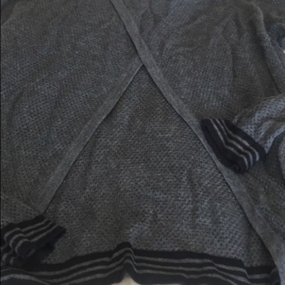 Rag And Bone Gray Open Back Sweater - image 3